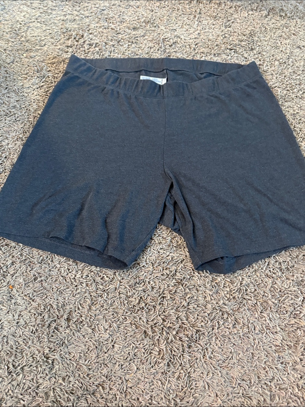 Old Navy Charcoal Bike Shorts with Elastic Waist